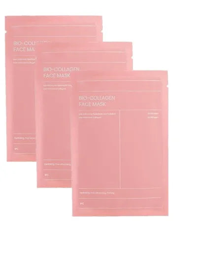 1/3/5/10PCs Bio Collagen Face Mask Shrink Pores Deep Hydrating Overnight Mask Moisturizing Refreshing Brightening Face Skin Care
