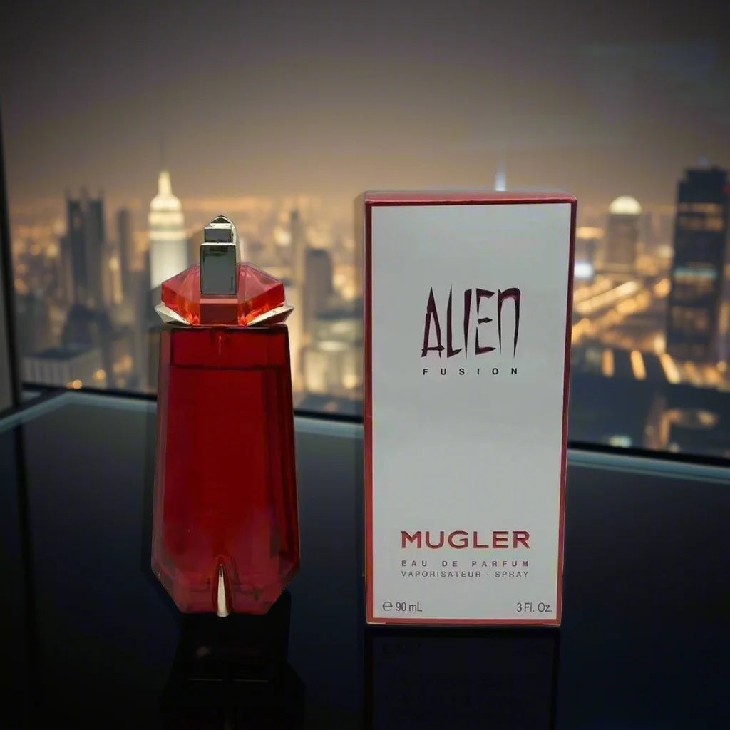 Mugler Alien - Eau de Parfum - Women's Perfume - Floral & Woody - With Jasmine, Wood, and Amber - Long Lasting Fragrance ﻿