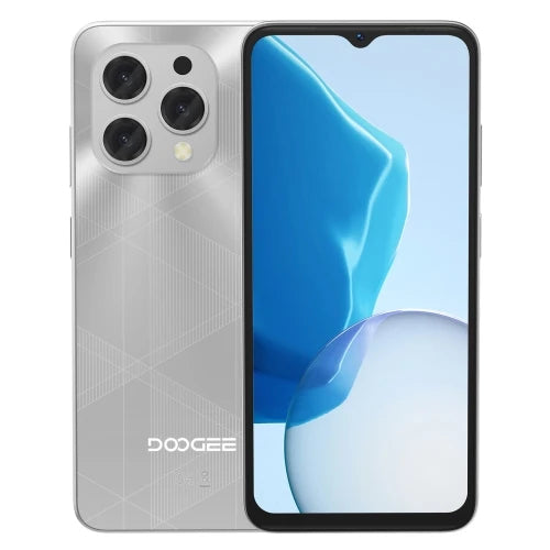 DOOGEE N55 Smartphone 5G 6.56 "90Hz IPS Screen Telephone Portable 4GB+ 128GB UNISOC T606 AI Triple Camera Smartphone Android 14