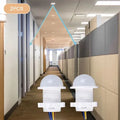 2PCS PIR Motion Sensor Detector 110V 220V Smart Switch Home Indoor Outdoor Infrared Light Time Delay Mode Adjust Lighting Switch