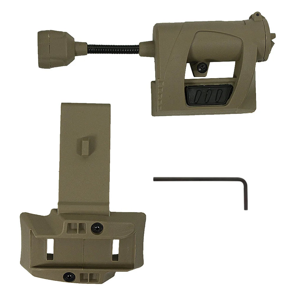 Tactical Helmet Light 3 Modes LED Flashlight Outdoor Night Lighting For Cycling Fishing Laser Hunting Helmet Lamp Military