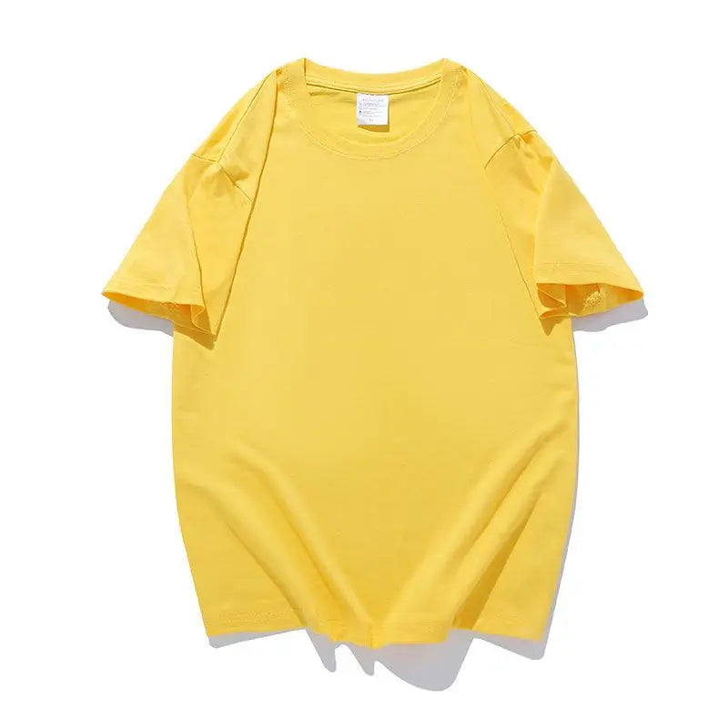 Summer Cotton T Shirts Men Simple Causal O-neck Basic Men and Women White T-shirt Male High Quality Classical Streetwear Tops