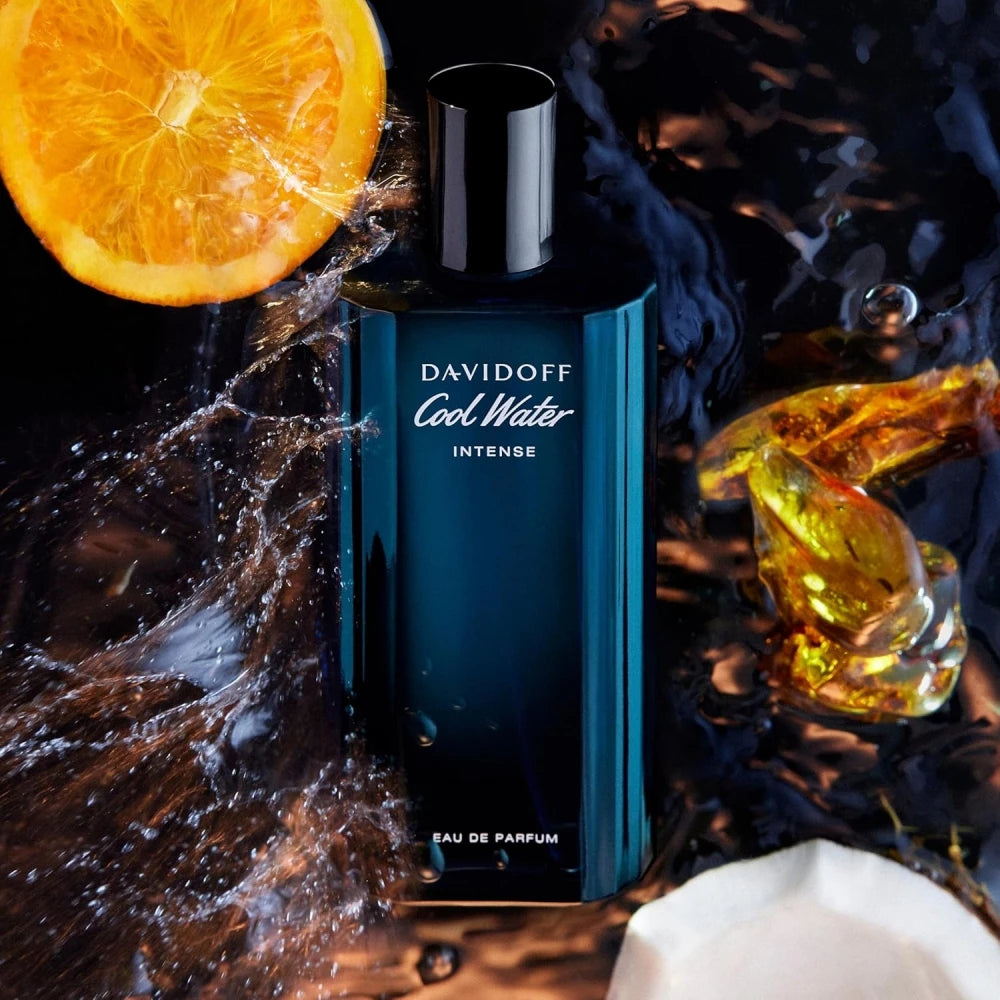 Eau De Intense Ambery Men's Cologne Perfume, with Persistent Fragrance of Green Citrus