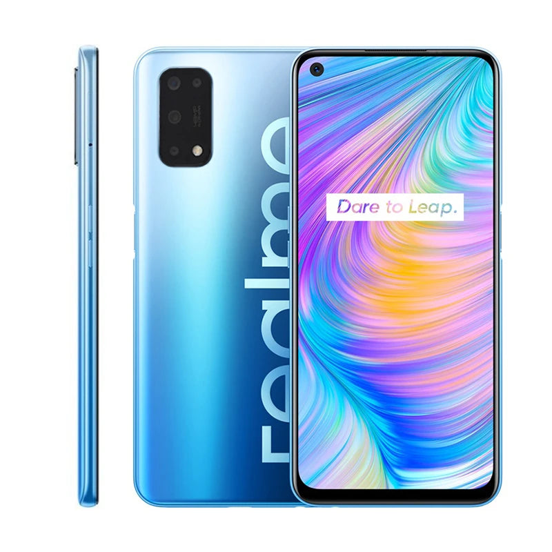 OPPO Realme 7 5g Smartphone Global firmware MTK Dimensity 720 8GB 128GB realme UI V3.0 5000mAh camera 48MP+16MP Used Phone