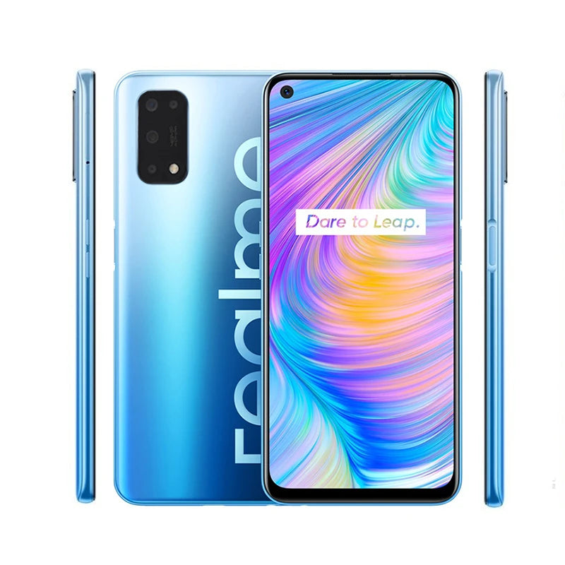 OPPO Realme 7 5g Smartphone Global firmware MTK Dimensity 720 camera 48MP+16MP 8GB 128GB realme UI v3.0 5000mAh  Used Phone