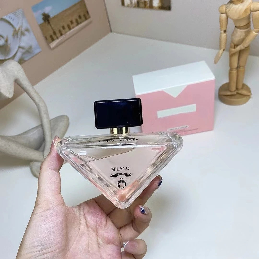 90ML Brand Lady Perfume Spray, Eau de Parfum with Oriental Floral Fragrance, Long Lasting Charming Scent & Fresh Fruit Notes