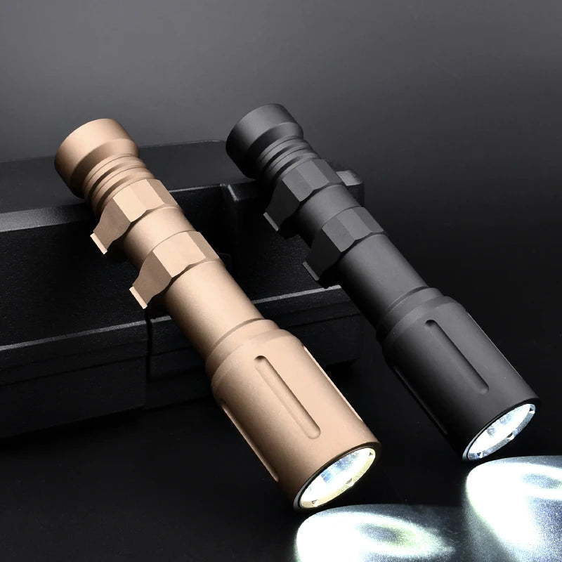 WADSN MOD PLH V2 Tactical Flashlight High Power 1300Lumens Hunting Gun Scout Light Fit 20mm Rail Mlok Keymod Airsoft Accessories