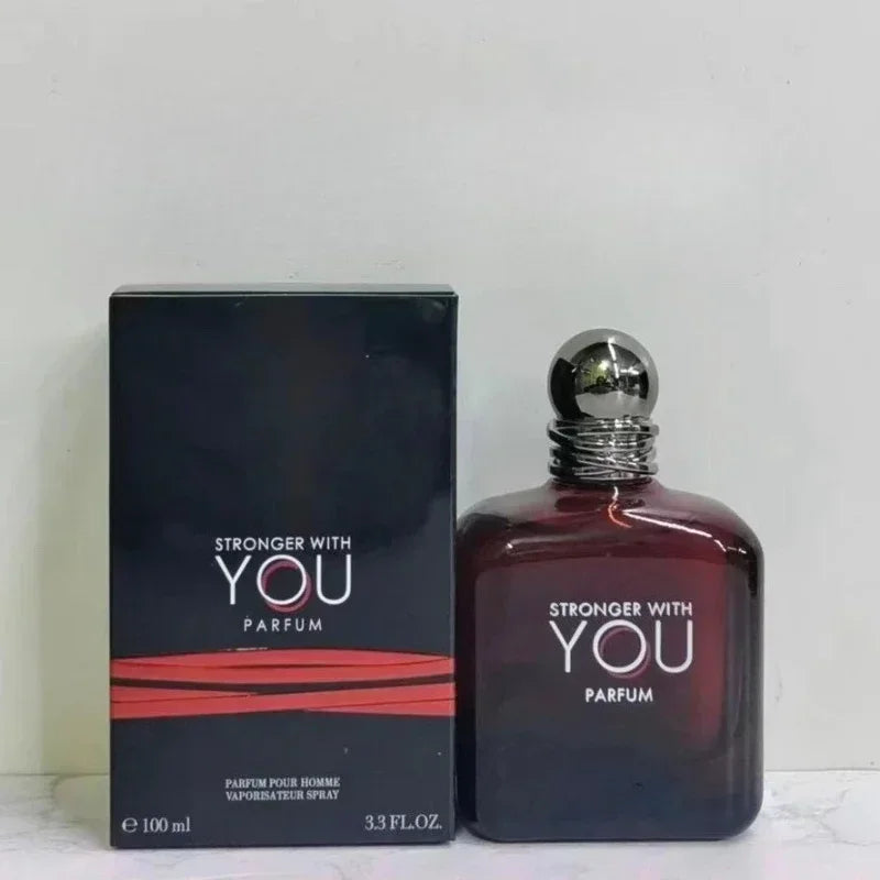100ML Original Luxury Men's Cologne, Famous Brands Long Lasting Fragrance, Stronger With You Perfume Absolutely Intense Scent