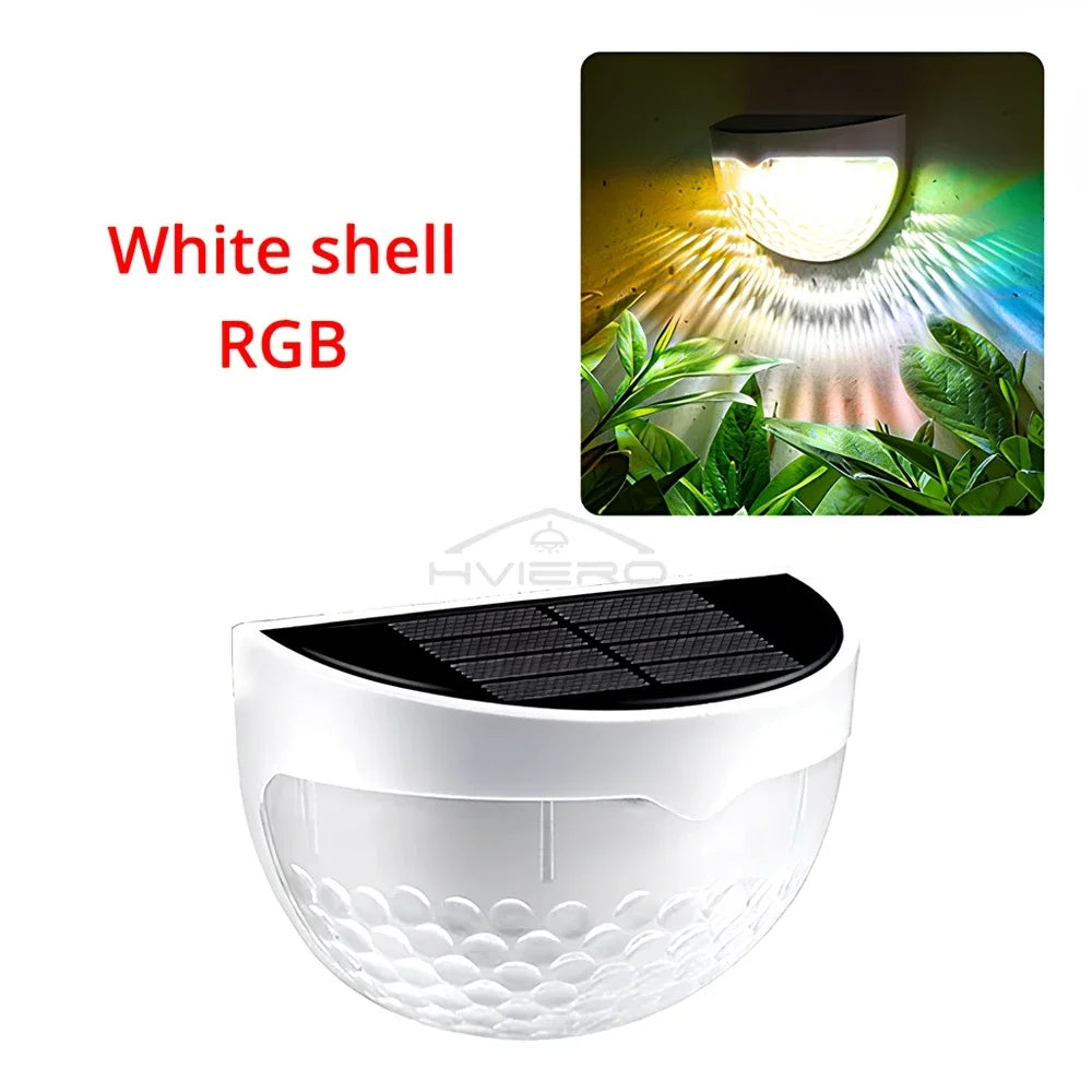 Solar powered LED wall